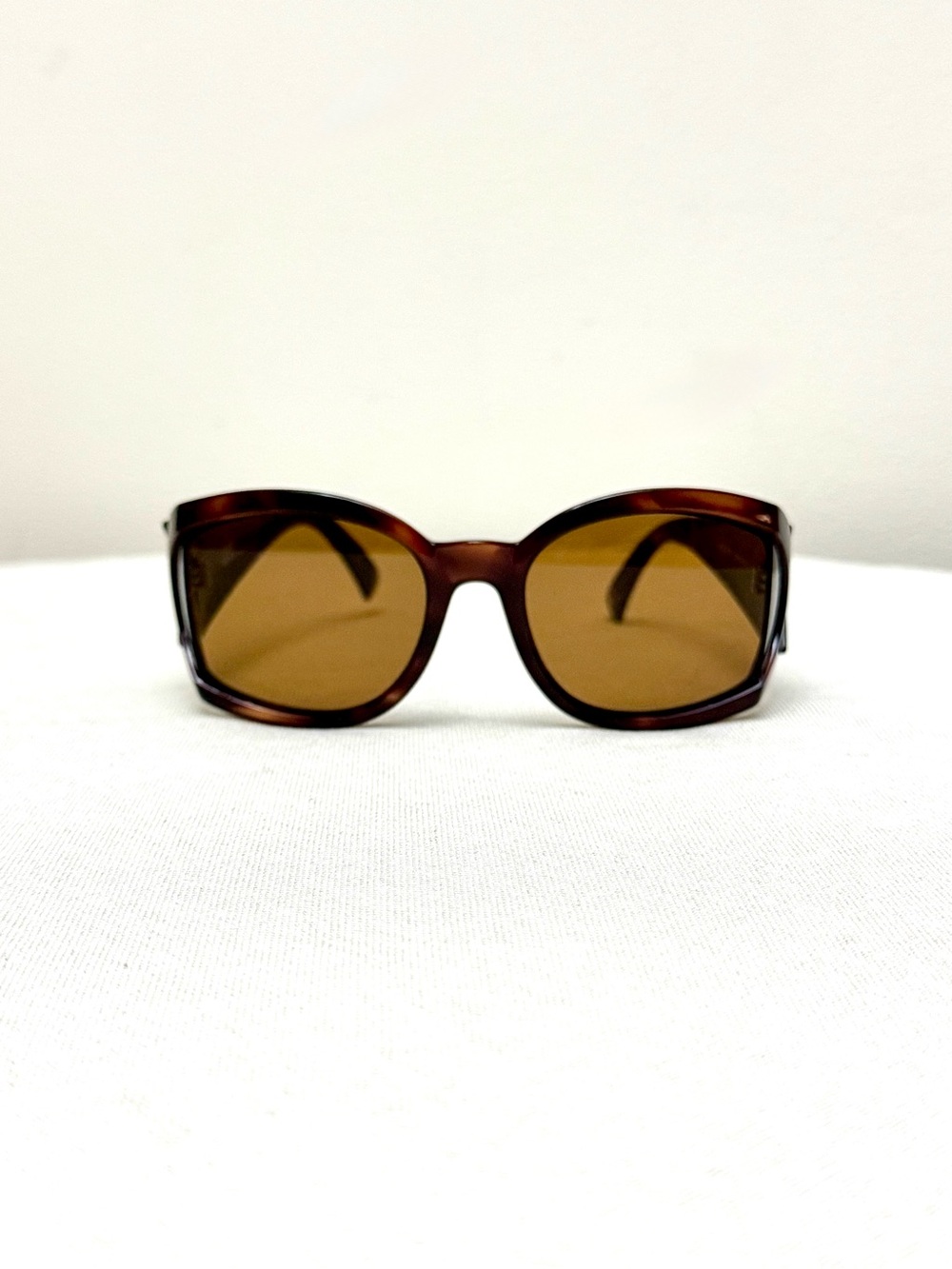 VERSACE Brown Tortoiseshell Sunglasses